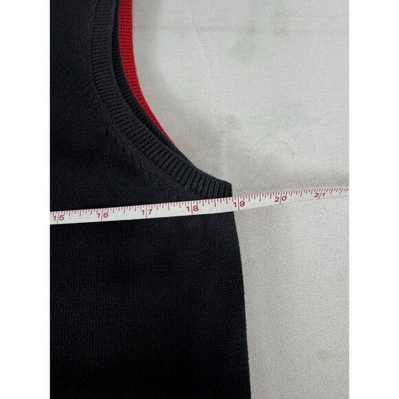 Dressbarn Womens M/L Set Of 4 Sweater Vests Lightweight Bundle Layers Preppy Fit - Picture 11 of 12